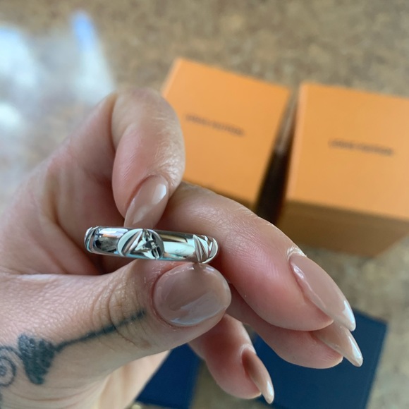 LV Volt multi ring white gold - Picture 4 of 7